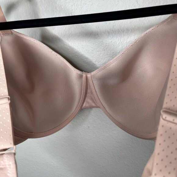 Wacoal Womens Pink Bra US 40DD Underwire Back Appeal t-shirt bra 853303 - Picture 8 of 8